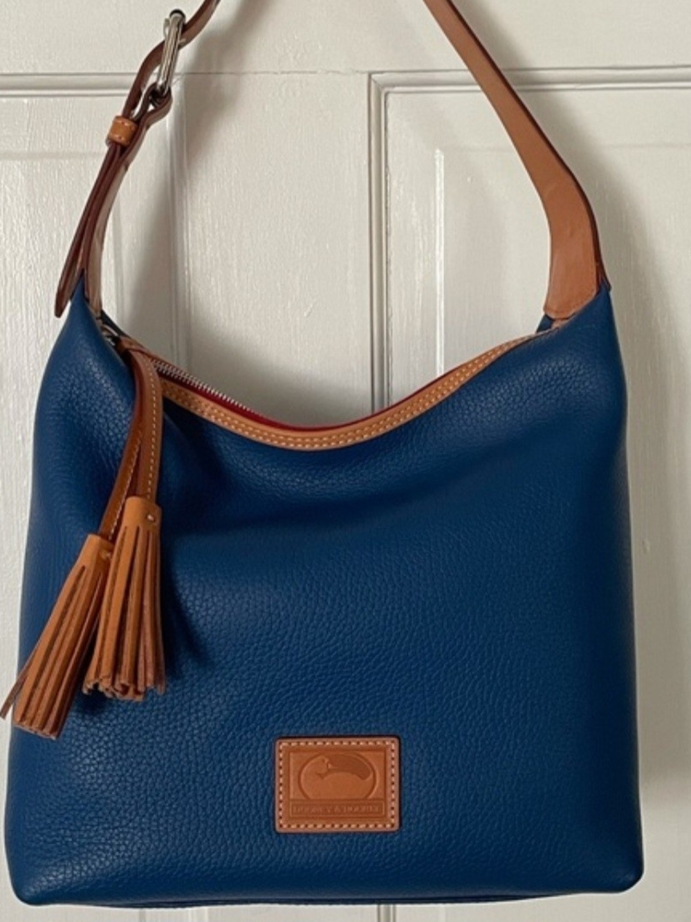 Dooney & Bourke Pebble Grain Paige Sac Hobo Bag EUC - Picture 11 of 11